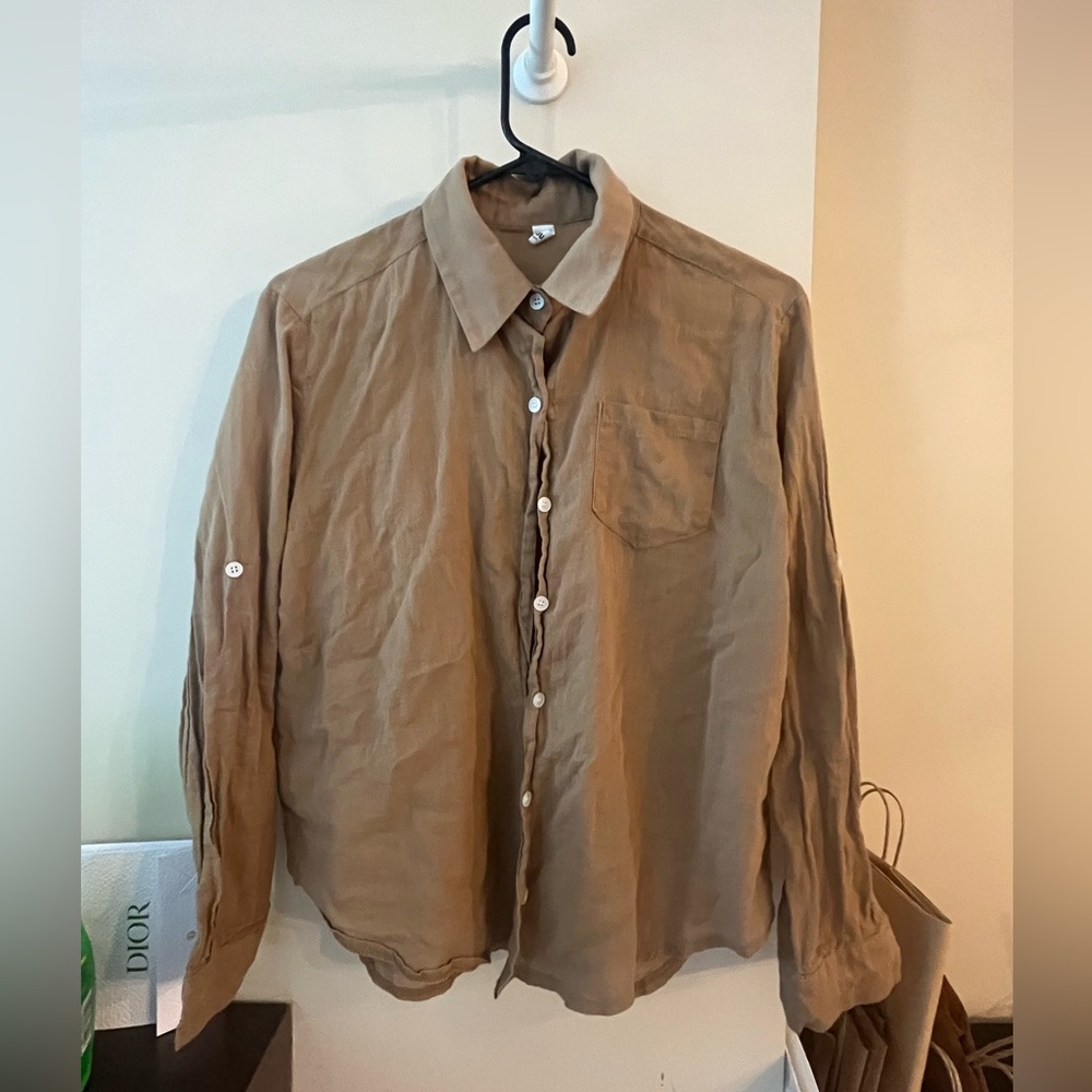brown summer shirts
